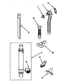 Hose and attachment parts