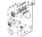 Kenmore 1069542821 icemaker parts diagram