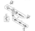 Kenmore 13410 arm shaft drive system diagram