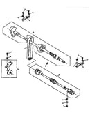 Arm shaft drive system