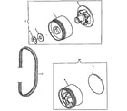 Kenmore 48413410 hand wheel diagram