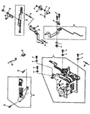 Pattern stitch length control and cam controlled feed
