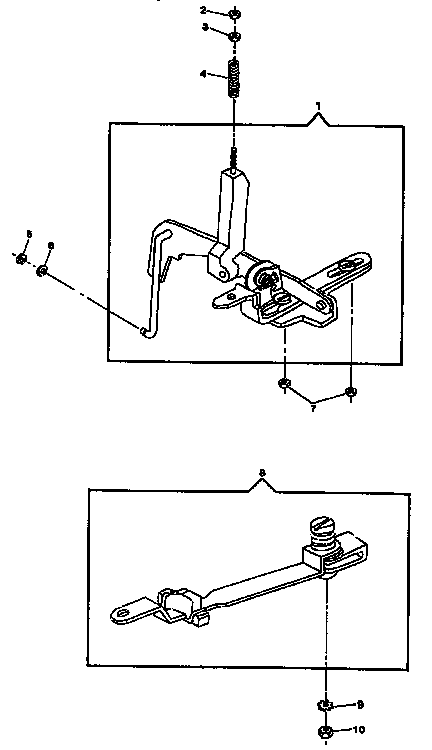 Pattern stitch length control and cam controlled feed