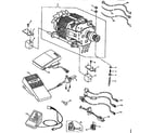 Singer 9020 electrical equipment diagram