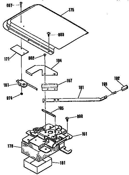 Door lock section
