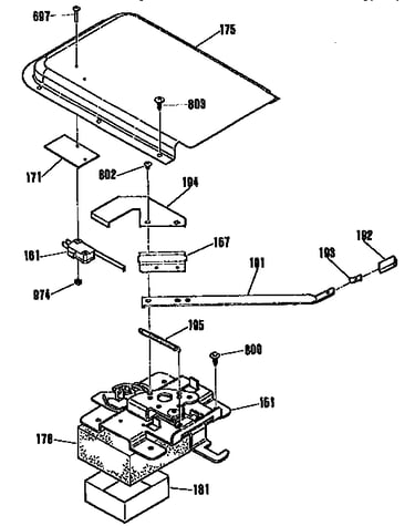 Door lock section