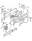 Backguard section