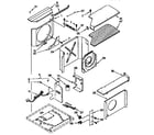 Kenmore 1069741810 airflow and control parts diagram