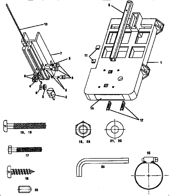 SCROLL SAW TABLE