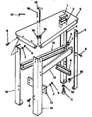 Leg and top assembly
