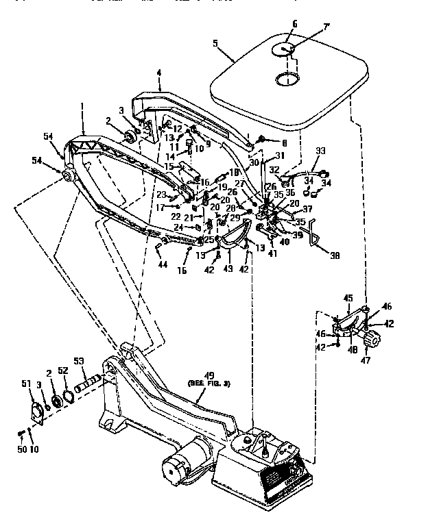 Arm and table assembly