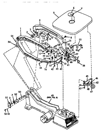 Arm and table assembly