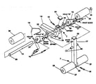 DP 15-7300A leg lift assembly diagram