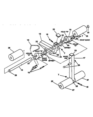 Leg lift assembly