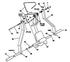 DP 15-7300 handlebar assembly diagram