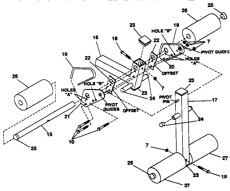 Leg lift assembly