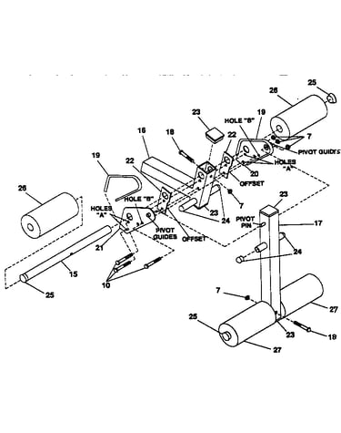 Leg lift assembly