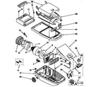 Kenmore 1163271490C vacuum cleaner parts diagram