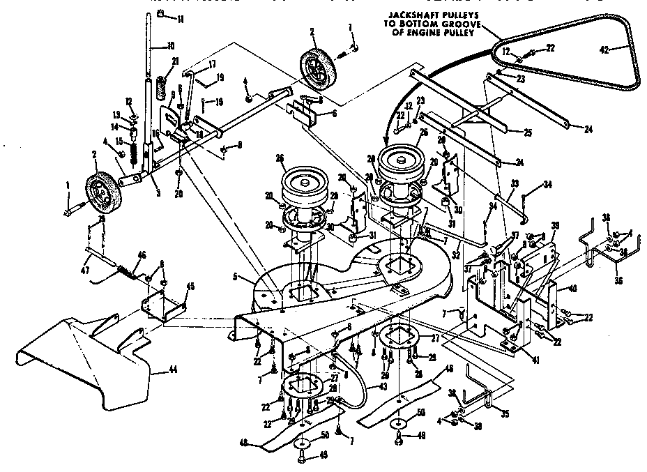 MOWER DECK