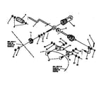 Sears 536886620 chute control rod repair parts diagram
