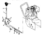 Sears 536886620 shift yoke repair parts diagram
