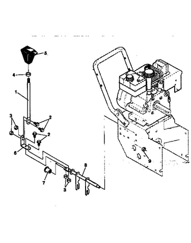 Shift yoke repair parts