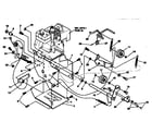 Sears 536886620 frame components repair parts diagram