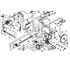 Sears 536886620 drive components repair parts diagram