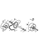 Wheel assembly repair parts