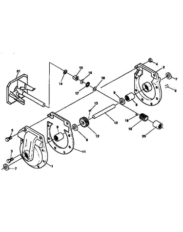 Gear box repair parts
