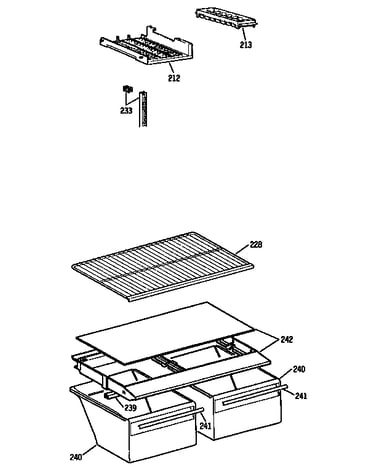 Shelf parts