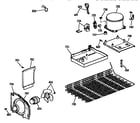 Kenmore 3639644580 unit parts diagram