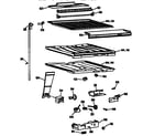 Kenmore 3639634787 compartment separator parts diagram