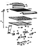 Compartment separator parts