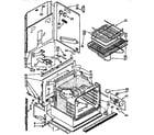 Kenmore 6644428916 upper oven parts diagram
