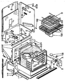 Upper oven parts