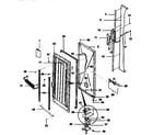 Kenmore 2539235785 door parts diagram