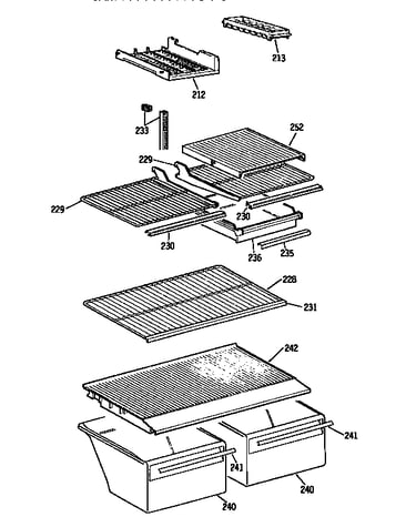 Shelf parts