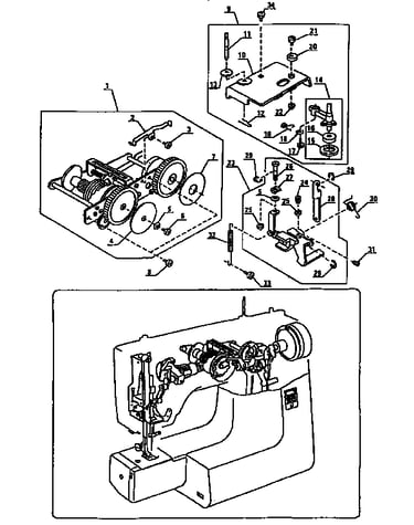 Bobbin winder assembly