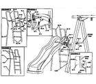 Sears 72070 slide assembly diagram