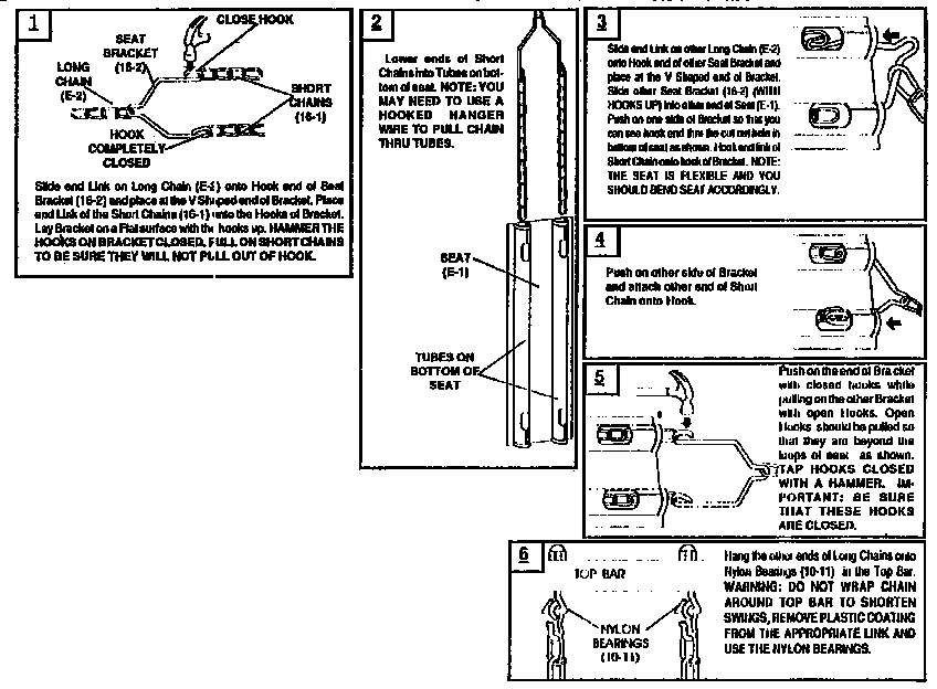 Swing assembly