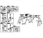 Sears 72028 main frame diagram