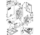 Kenmore 11089519800 cabinet parts diagram