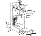 Kenmore 3639532723 freezer section diagram