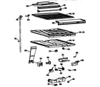 Kenmore 3639734727 compartment separator parts diagram