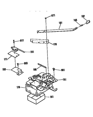 Door lock section