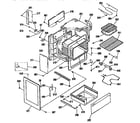 Kenmore 3639584590 body section diagram