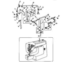 Kenmore 36512612090 needle bar assembly diagram