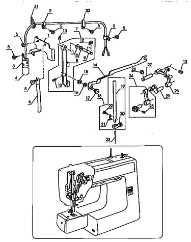 Needle bar assembly