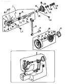 Take up lever